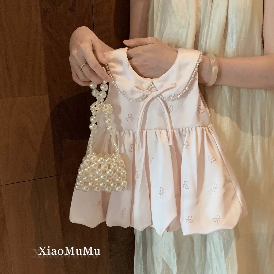 Princess Style Butterfly Knot Vest Dress for Baby Girls Summer New Fashion Children's Dress Elegant Princess Costume for Kids
Princess Style Butterfly Knot Vest Dress for Baby Girls Summer New Fashion Children's Dress Elegant Princess Costume for Kids