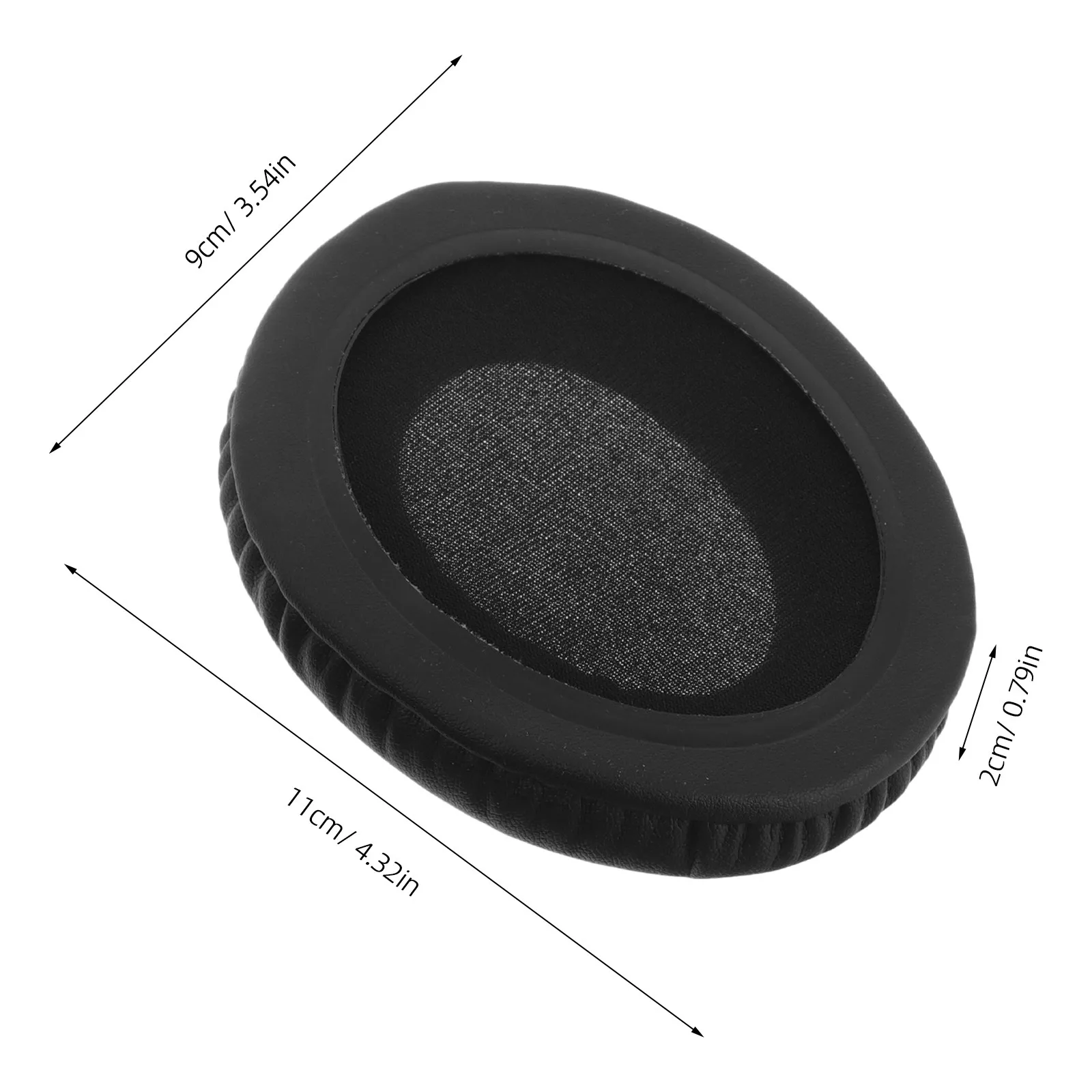 2pcs Oval Headphone Ear Pads Replacement Black Pu Headsets Covers Ergonomic Cushions For Over Ear Headsets
2pcs Oval Headphone Ear Pads Replacement Black Pu Headsets Covers Ergonomic Cushions For Over Ear Headsets