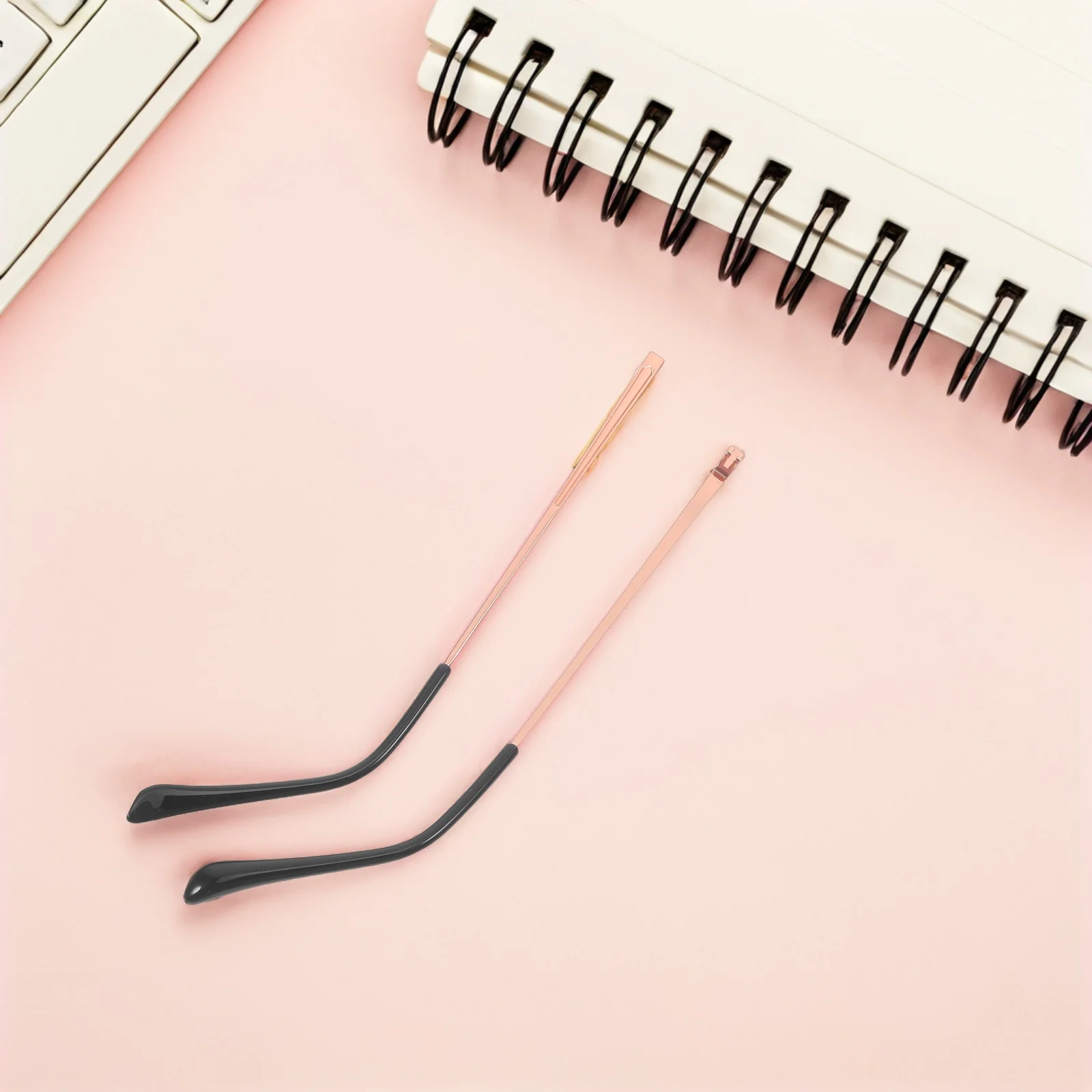 Metal Glasses Legs Replacement Parts for Eyeglasses Repair Durable Comfortable Fit Universal Arms Black Rose Gold 
Metal Glasses Legs Replacement Parts for Eyeglasses Repair Durable Comfortable Fit Universal Arms Black Rose Gold