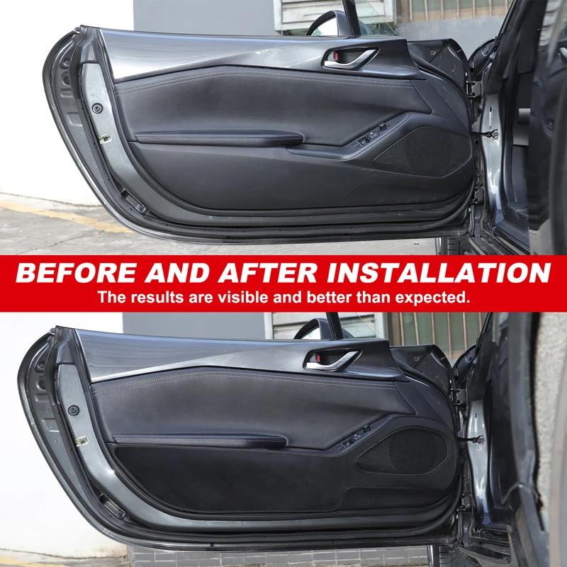 4Pcs Velvet Black For Mazda MX-5 2016+ car door anti-dirty mat decorative sticker car interior protection accessories
4Pcs Velvet Black For Mazda MX-5 2016+ car door anti-dirty mat decorative sticker car interior protection accessories