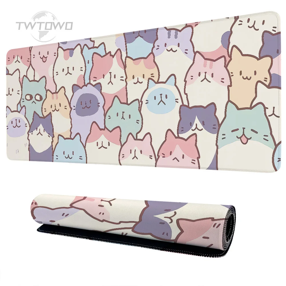 Kawaii Cute Cat Mouse Pad Gamer XL Custom HD Home Mousepad XXL Mechanical Keyboard Pad Non-Slip Office Laptop Table Mat
Kawaii Cute Cat Mouse Pad Gamer XL Custom HD Home Mousepad XXL Mechanical Keyboard Pad Non-Slip Office Laptop Table Mat