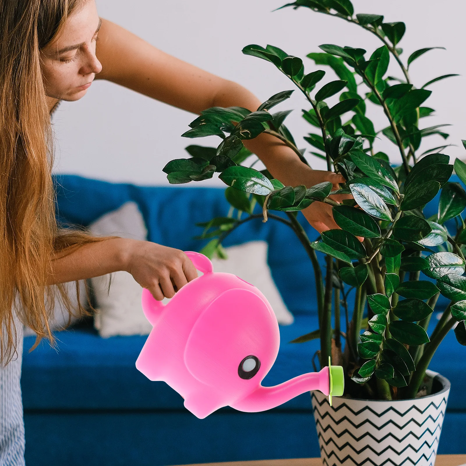 1pc 1.5L Plastic Long Mouth Watering Can For Garden Home Office Plants Durable Non-Toxic Sprinkler Easy Grip Handle Lightweight
1pc 1.5L Plastic Long Mouth Watering Can For Garden Home Office Plants Durable Non-Toxic Sprinkler Easy Grip Handle Lightweight