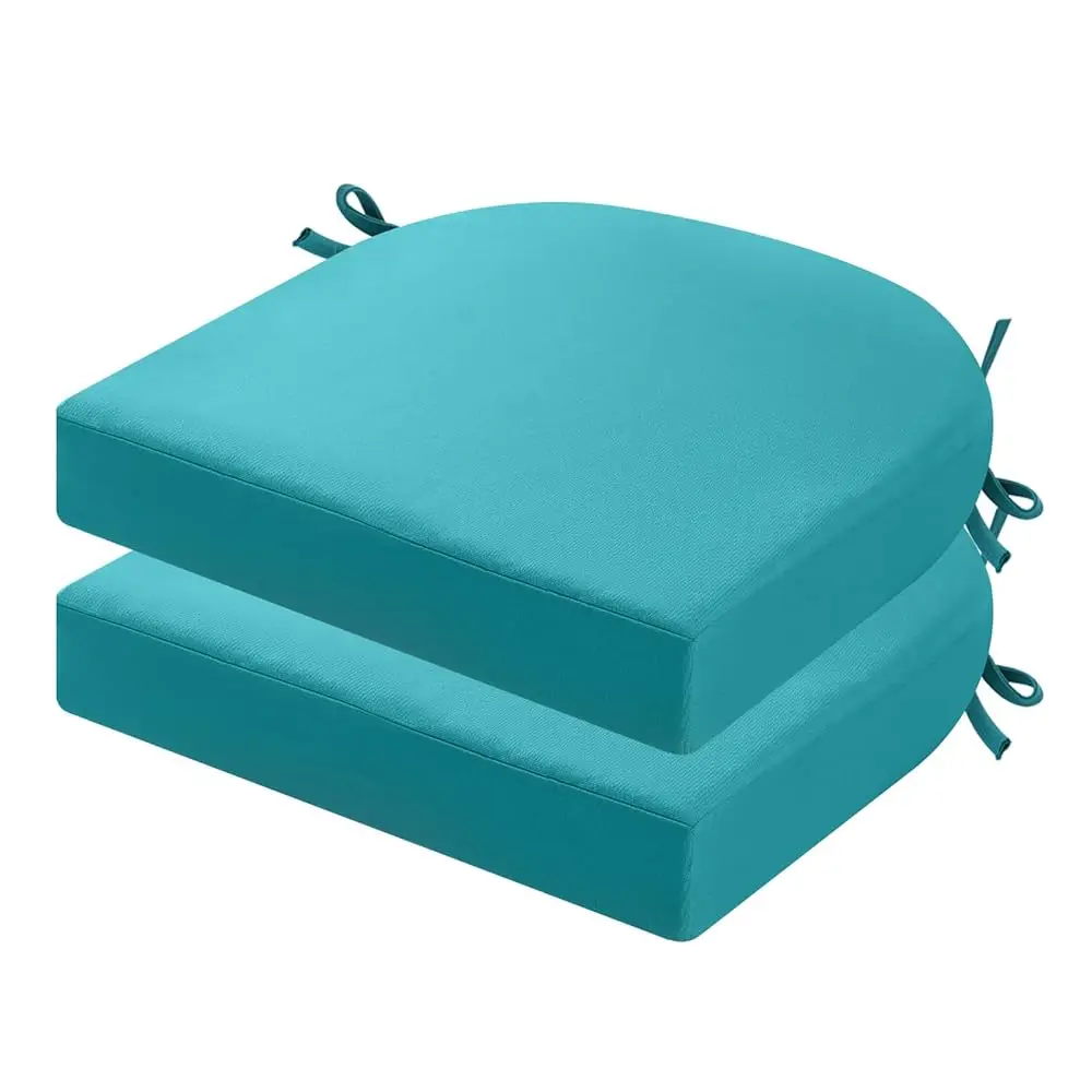 Набор подушек для уличных стульев из 2 шт., Thi 19 "X 19" X 3" Подушки для уличных сидений Мебель для патио Водонепроницаемая с завязками, Обеденная
Набор подушек для уличных стульев из 2 шт., Thi 19 "X 19" X 3" Подушки для уличных сидений Мебель для патио Водонепроницаемая с завязками, Обеденная