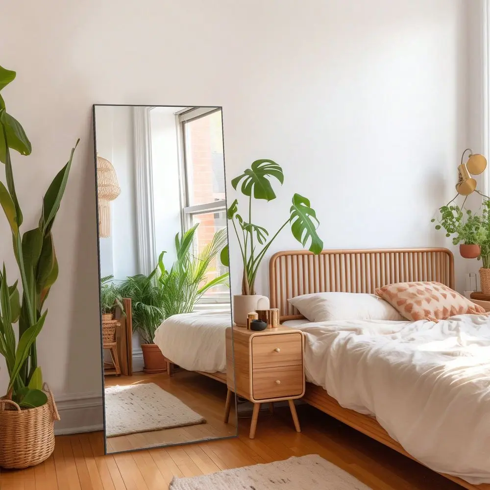 Full Body Mirror Floor Mirror 64 X21 Inch Full Length Mirror With Aluminum Alloy Frame For Bedroom Living Room Standing Hanging
Full Body Mirror Floor Mirror 64 X21 Inch Full Length Mirror With Aluminum Alloy Frame For Bedroom Living Room Standing Hanging