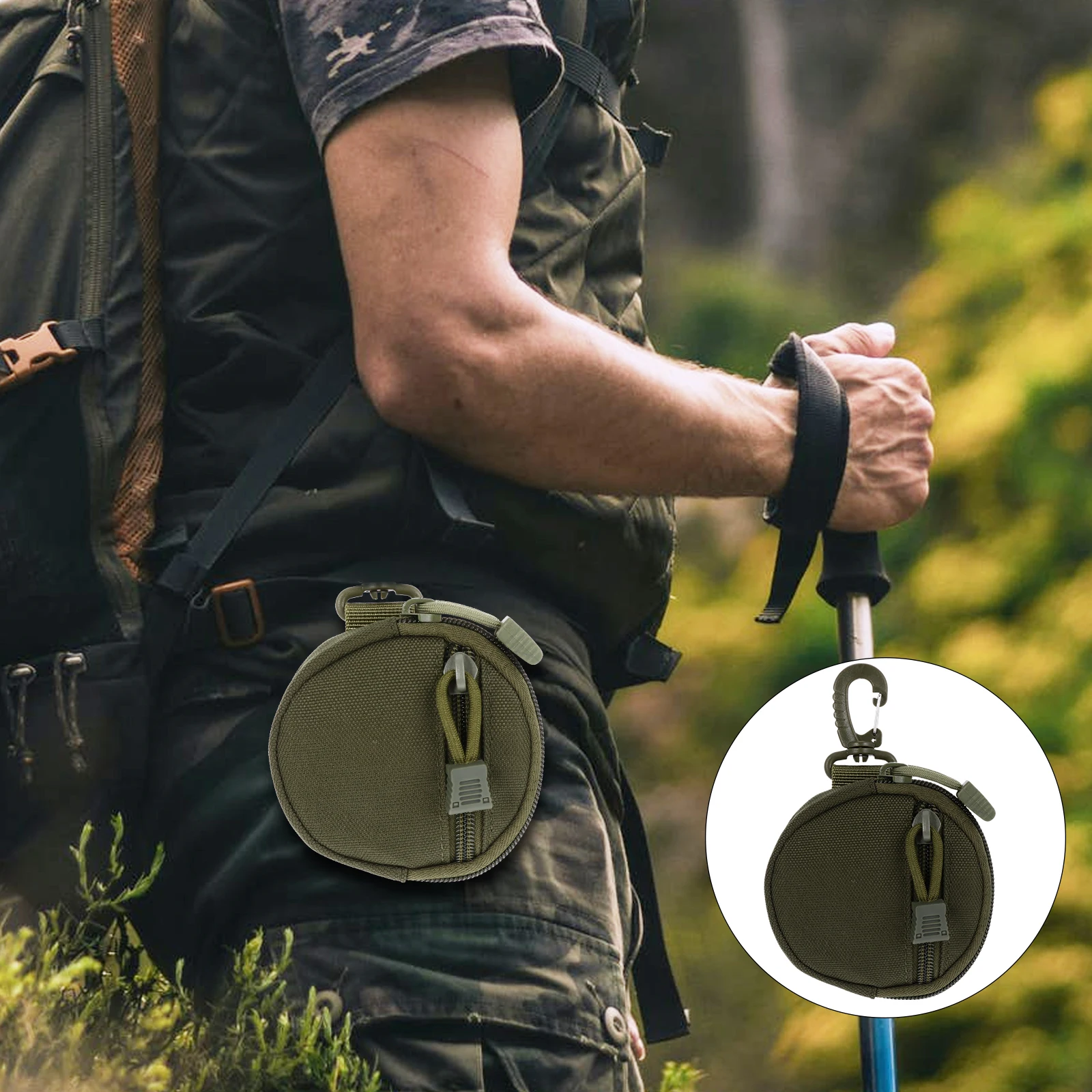 Waterproof Pack Key Coin Pouch Portable Purse Keychain Pouches for Outdoor Plastic Men Purses Round Bag Man
Waterproof Pack Key Coin Pouch Portable Purse Keychain Pouches for Outdoor Plastic Men Purses Round Bag Man