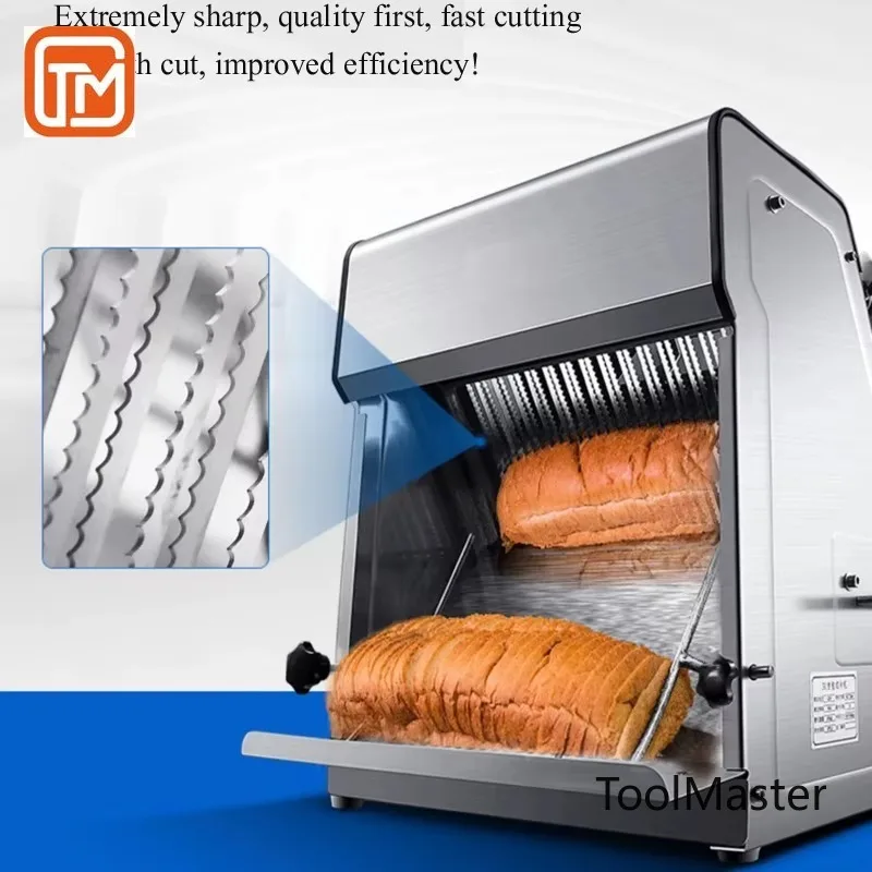 【Hot Sale】Electric Toast Slicer Commercial 31 Pcs Stainless Steel Sandwich Ham Slicing Machine Food Processor Sausage Bread Cutt
【Hot Sale】Electric Toast Slicer Commercial 31 Pcs Stainless Steel Sandwich Ham Slicing Machine Food Processor Sausage Bread Cutt