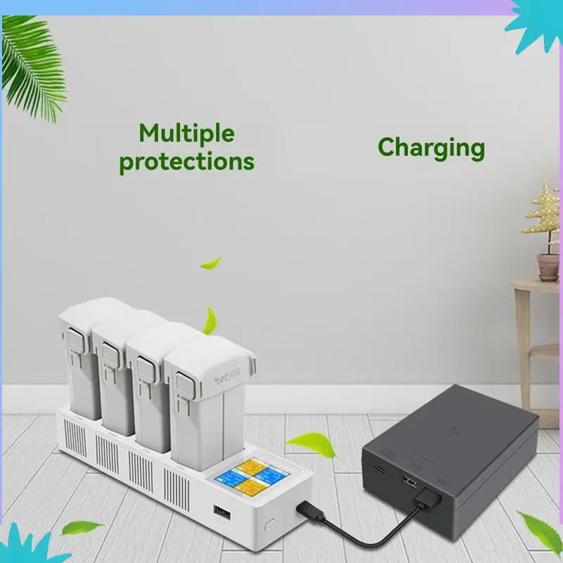 ABZW For DJI Mini 4/3 Pro Display Charger HUB Mini 3 4-Way Battery Charger For DJI Mini 3/Mini 3 Pro Accessories
ABZW For DJI Mini 4/3 Pro Display Charger HUB Mini 3 4-Way Battery Charger For DJI Mini 3/Mini 3 Pro Accessories
