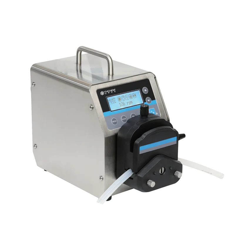 Peristaltic pump for conveying solid, liquid or mixed-phase fluids with backflow prevention stainless steel pump supplier
Peristaltic pump for conveying solid, liquid or mixed-phase fluids with backflow prevention stainless steel pump supplier