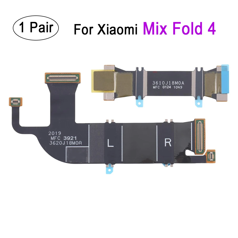 1 Pair Motherboard Spin Axis Flex Cable For Xiaomi Mix Fold 4, Mi Mix Fold4 Phone Mainboard Hinge Flex Cable Repair Replacement
1 Pair Motherboard Spin Axis Flex Cable For Xiaomi Mix Fold 4, Mi Mix Fold4 Phone Mainboard Hinge Flex Cable Repair Replacement