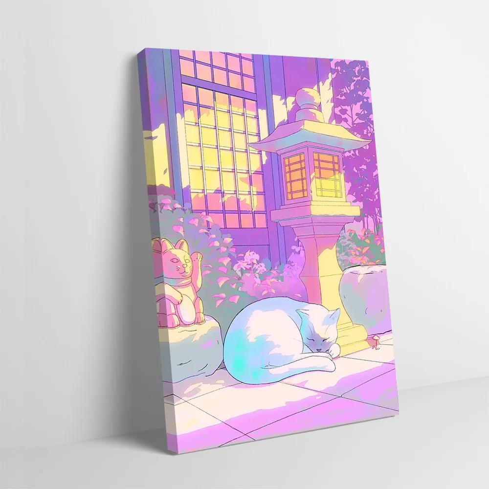 Cat Napping in Japanese Garden Printing Poster Customizable Pictures Wall Art Canvas Painting for Decorative Picture Home Decor
Cat Napping in Japanese Garden Printing Poster Customizable Pictures Wall Art Canvas Painting for Decorative Picture Home Decor