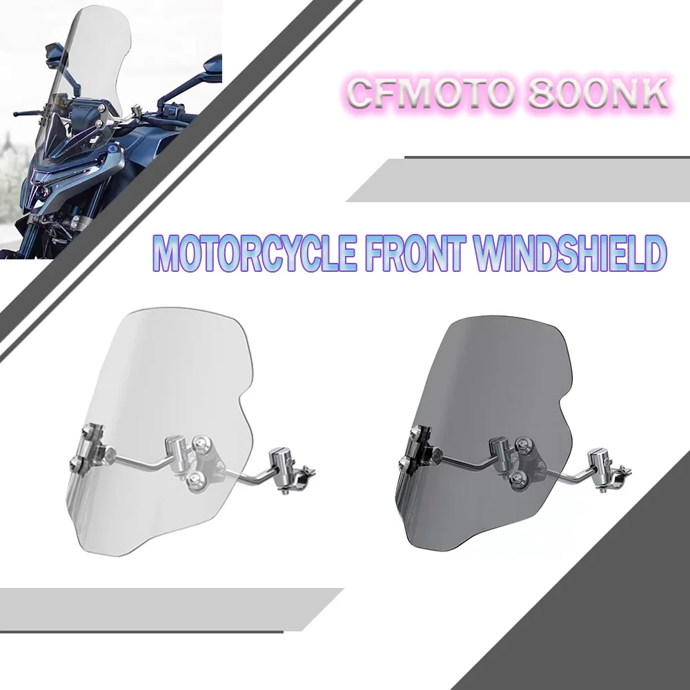 For CFMOTO 800NK High Quality Motorcycle Screen Windshield Windscreen Wind Deflectors 800NK CF MOTOMotorcycle Accessories
For CFMOTO 800NK High Quality Motorcycle Screen Windshield Windscreen Wind Deflectors 800NK CF MOTOMotorcycle Accessories