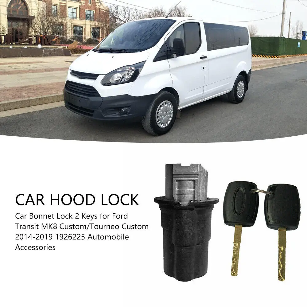 Front Bonnet Lock For Ford Transit MK8 Custom Tourneo Custom 2014-2019 2 Key 1926225 Car Hoods Engine Parts
Front Bonnet Lock For Ford Transit MK8 Custom Tourneo Custom 2014-2019 2 Key 1926225 Car Hoods Engine Parts