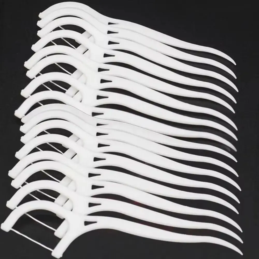 1000Pcs Ultra-Fine Disposable Dental Floss Oral Hygiene Care Anti-slip Handle Dental Floss Stick Ultra-fine Durable Toothpick
1000Pcs Ultra-Fine Disposable Dental Floss Oral Hygiene Care Anti-slip Handle Dental Floss Stick Ultra-fine Durable Toothpick
