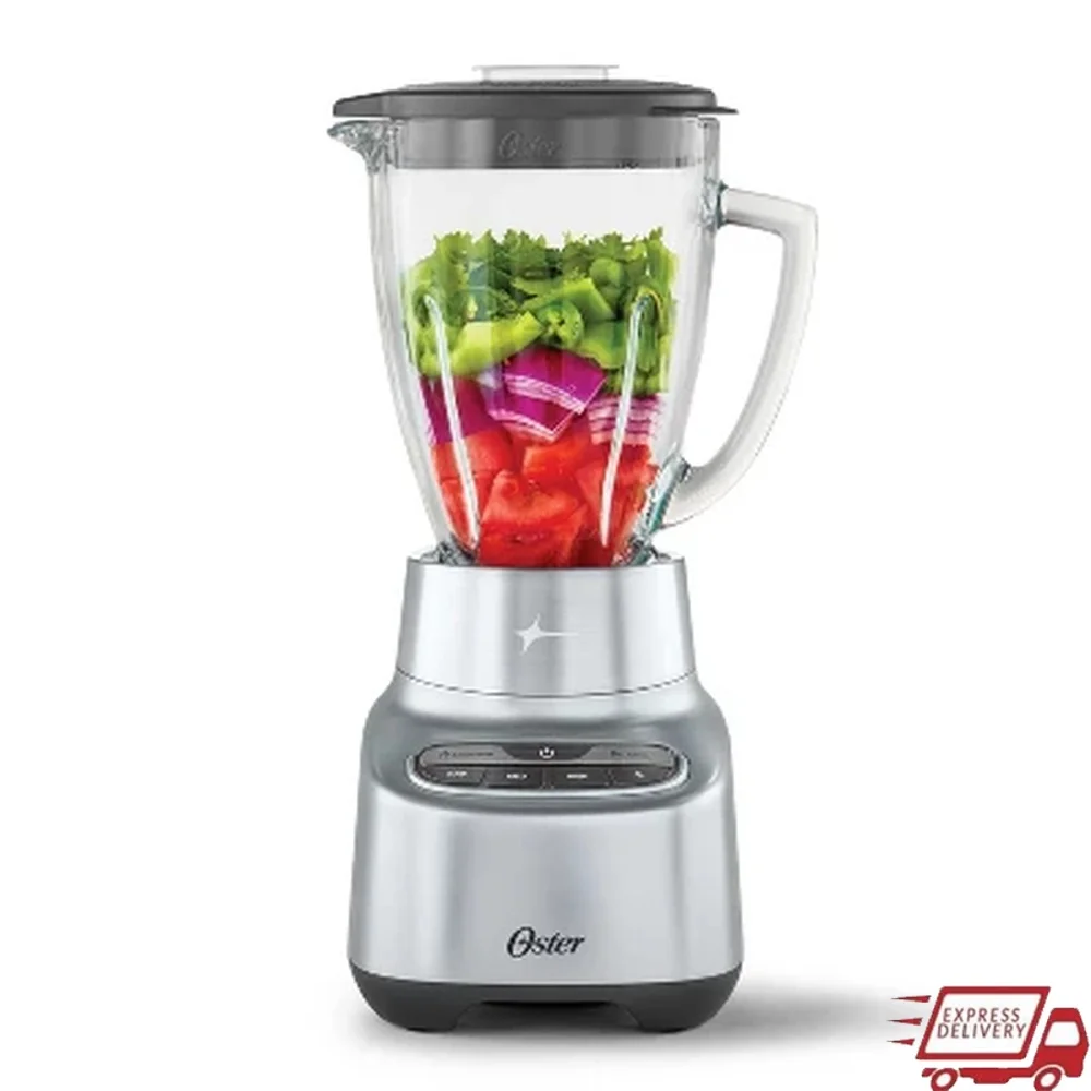 2-in-1 One Touch Blender 800W Stainless Steel Blade 6 Speed Smoothies Ice Crush Dishwasher Safe Glass Jar
2-in-1 One Touch Blender 800W Stainless Steel Blade 6 Speed Smoothies Ice Crush Dishwasher Safe Glass Jar
