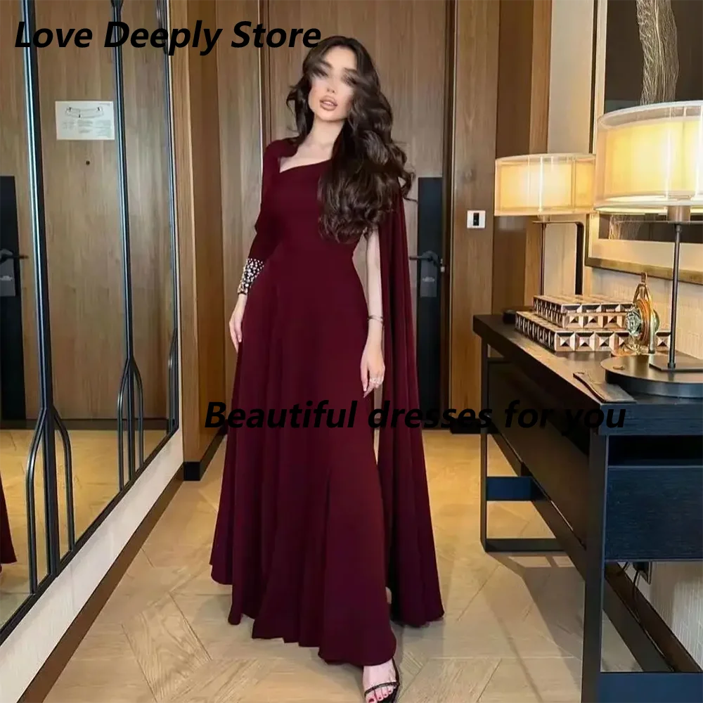 Customized Elegant Beads Long Sleeves Evening Dresses V-Neck A-line Party Dress Floor Length Special Occasion Dresses 2025
Customized Elegant Beads Long Sleeves Evening Dresses V-Neck A-line Party Dress Floor Length Special Occasion Dresses 2025