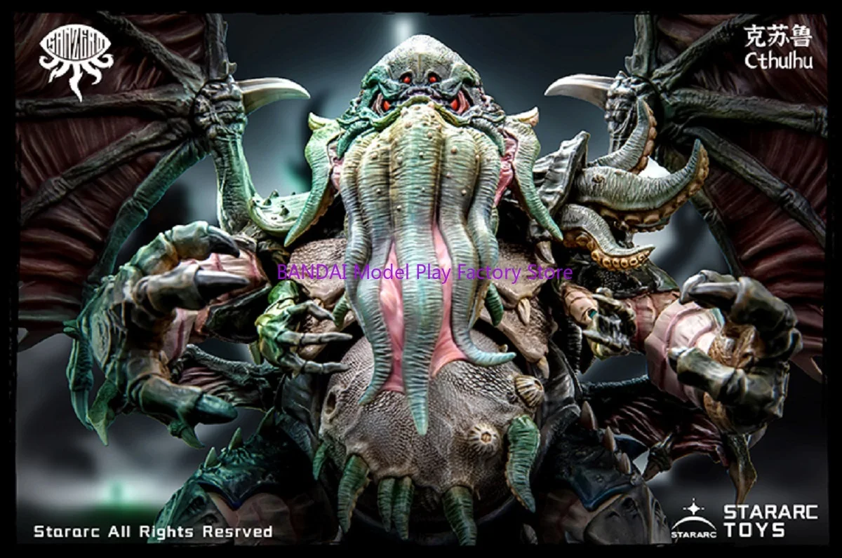 28CM In Stock STARARC TOYS SAN ZERO Series Cthulhu Action Figure Giant Horror Monster Joint Mobile Cosmicism Fear Of The Unknown
28CM In Stock STARARC TOYS SAN ZERO Series Cthulhu Action Figure Giant Horror Monster Joint Mobile Cosmicism Fear Of The Unknown
