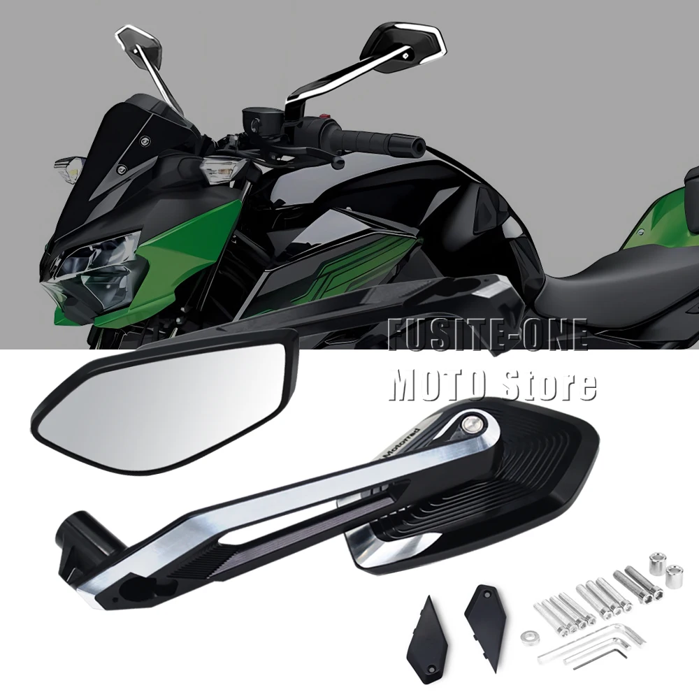 For Kawasaki Z 250 300 400 650 750 800 900 1000 High definition wide-angle adventure motorcycle accessory side rearview mirror
For Kawasaki Z 250 300 400 650 750 800 900 1000 High definition wide-angle adventure motorcycle accessory side rearview mirror