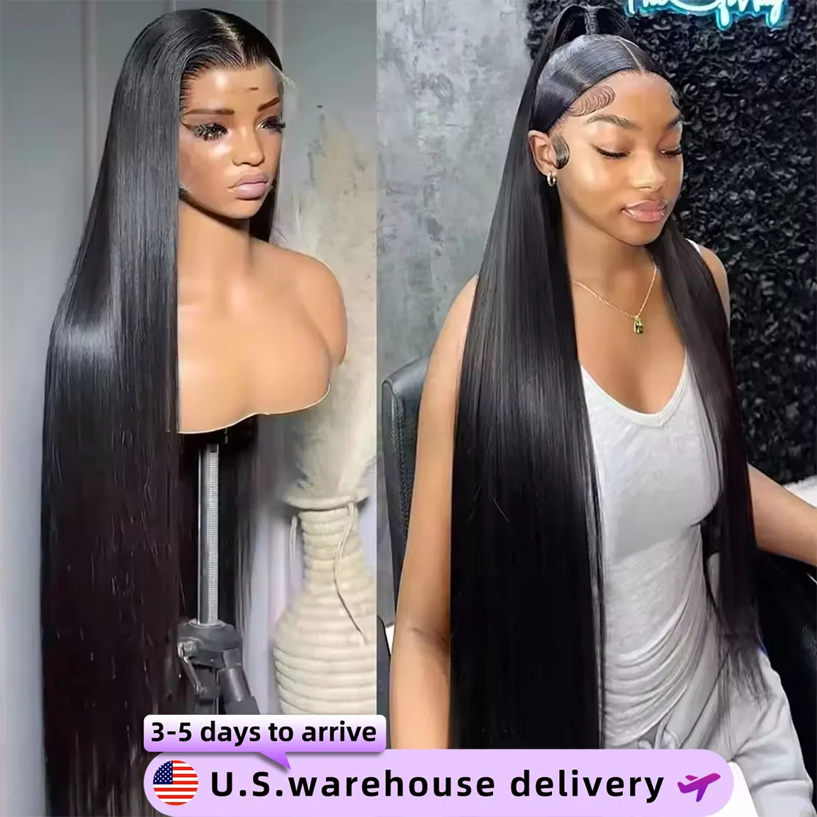 40 Inches HD Transparent Bone Straight 13x6 Lace Front Human Hair Wigs Brazilian Straight 13x4 Lace Frontal Wig For Women
40 Inches HD Transparent Bone Straight 13x6 Lace Front Human Hair Wigs Brazilian Straight 13x4 Lace Frontal Wig For Women