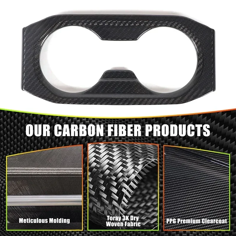 1Pcs Real Carbon Fiber For BMW 5 Series G60 2024+ Car Rear Cup Holder Panel Decorative Cover Interior Modification Accessories
1Pcs Real Carbon Fiber For BMW 5 Series G60 2024+ Car Rear Cup Holder Panel Decorative Cover Interior Modification Accessories