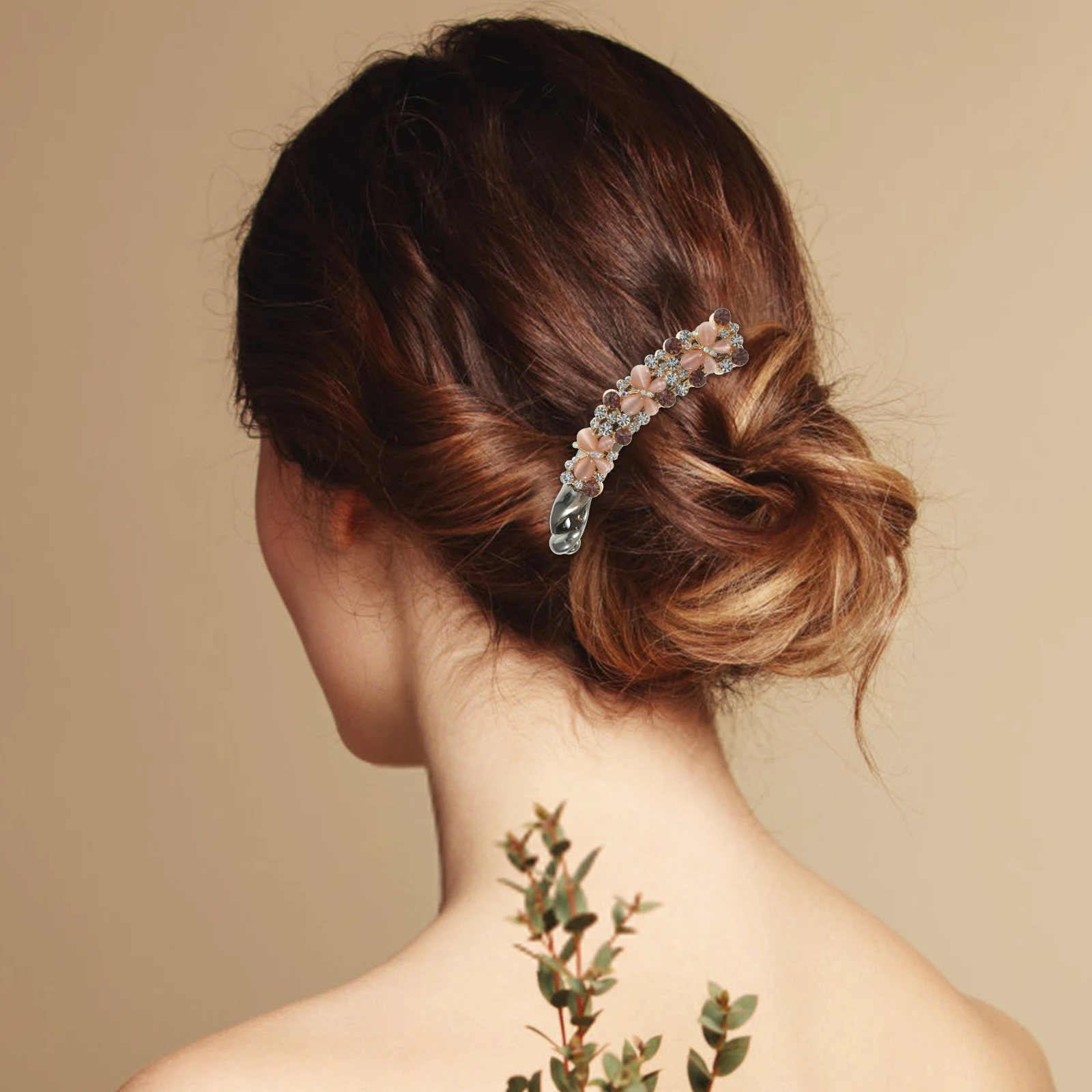 Rhinestone Banana Clip for Women Alloy 80s Curly Comb Fine Long Hair Clips Vintage Style Party Dating Wedding Hair Accessories
Rhinestone Banana Clip for Women Alloy 80s Curly Comb Fine Long Hair Clips Vintage Style Party Dating Wedding Hair Accessories