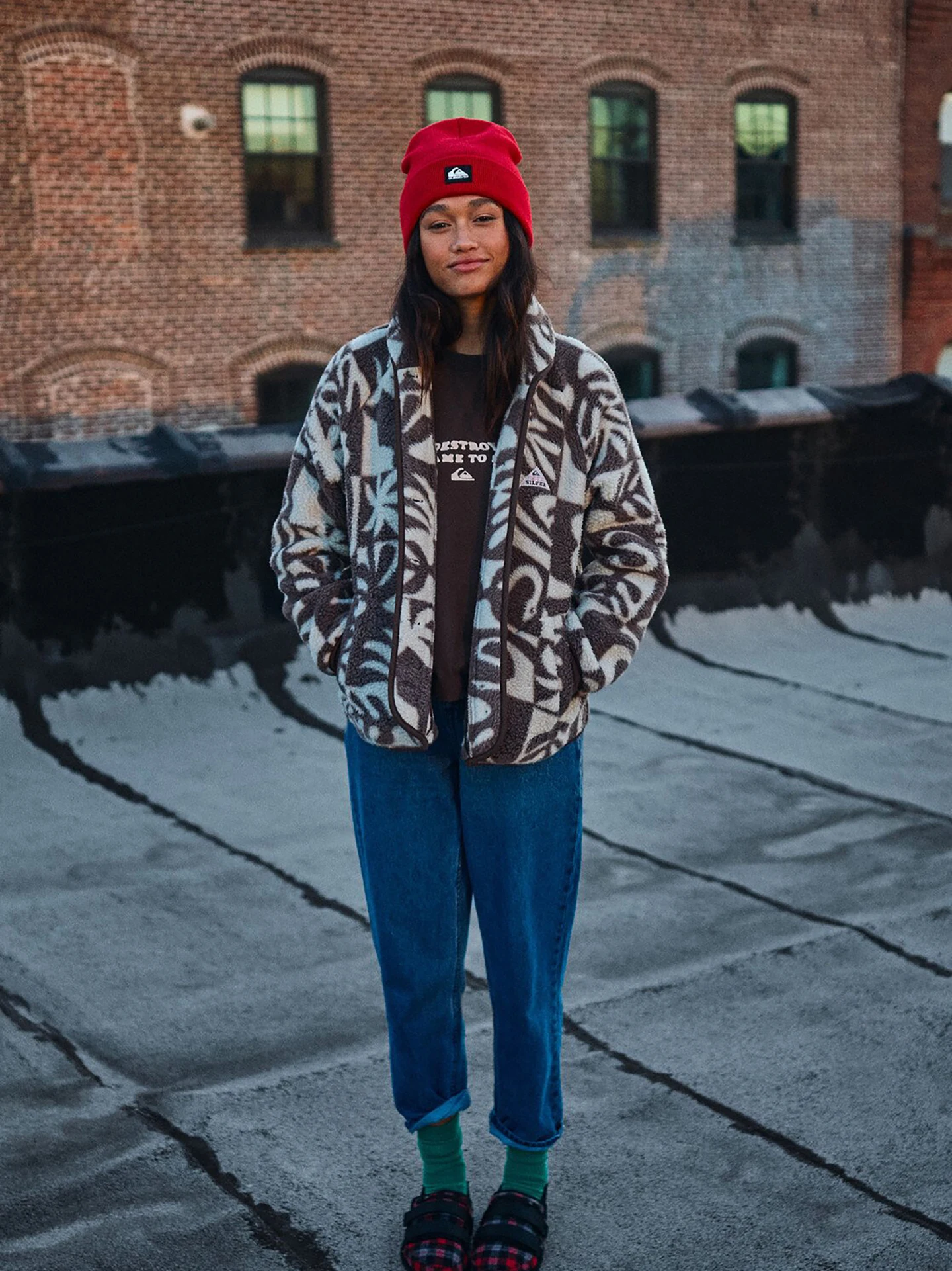 Retro Print Casual Button Warm Fleece Jacket Outerwear Long Sleeve Street Style Regular Fit Single Button Closure Coat
Retro Print Casual Button Warm Fleece Jacket Outerwear Long Sleeve Street Style Regular Fit Single Button Closure Coat