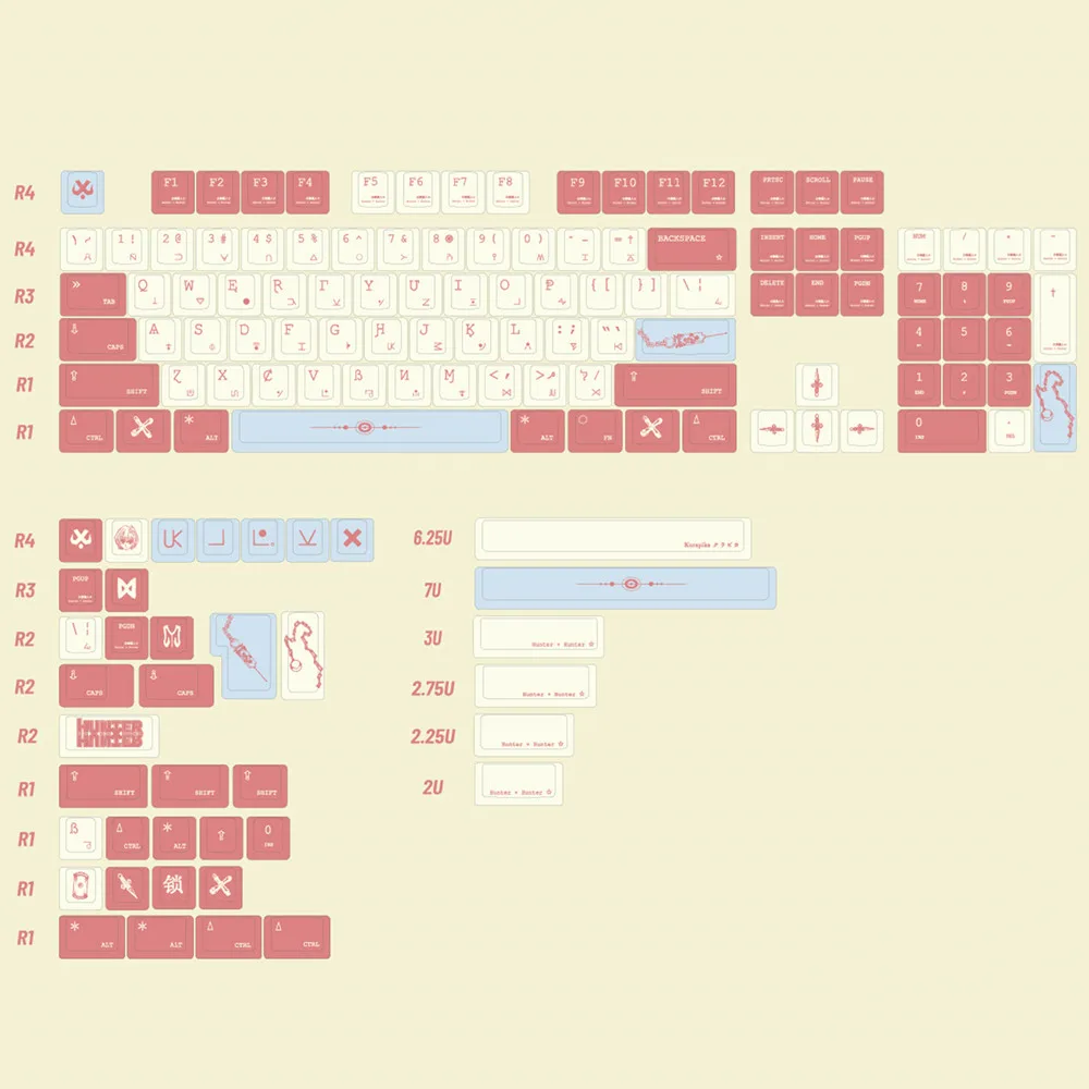 DYE FETISH Keycap Colapka 143 Keys Cherry Profile PBT DYE Sublimation 1.5mm Thick ISO Enter For RK61 RK64 Mechanical Keyboard
DYE FETISH Keycap Colapka 143 Keys Cherry Profile PBT DYE Sublimation 1.5mm Thick ISO Enter For RK61 RK64 Mechanical Keyboard