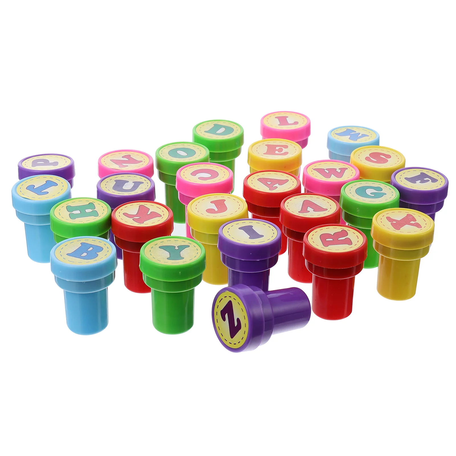 26 Pcs Letter Stamper Set 26 letter Colorful Plastic Self Ink Classroom Rewards Party Supplies Kids Crafts Stationery Decor
26 Pcs Letter Stamper Set 26 letter Colorful Plastic Self Ink Classroom Rewards Party Supplies Kids Crafts Stationery Decor