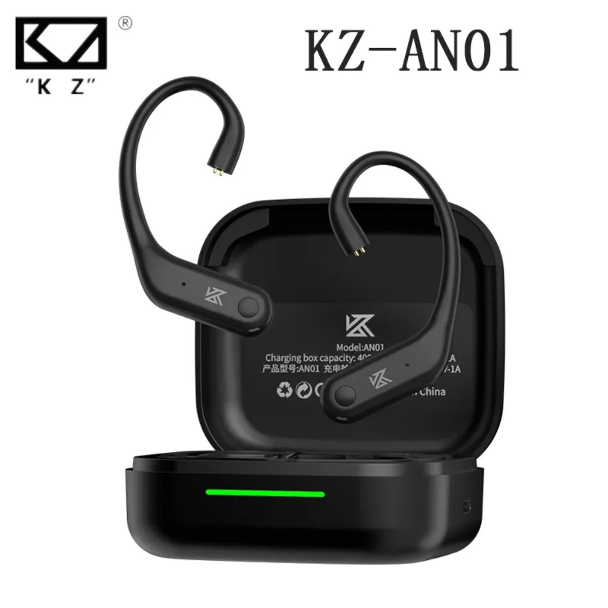 KZ AN01 Беспроводной кабель для обновления Bluetooth-совместимый 5,4 ANC Шумоподавление HIFI Ушной крючок C PIN-разъем с чехлом для зарядки
KZ AN01 Беспроводной кабель для обновления Bluetooth-совместимый 5,4 ANC Шумоподавление HIFI Ушной крючок C PIN-разъем с чехлом для зарядки