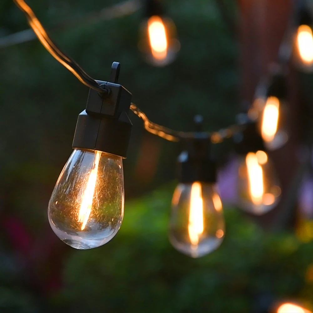 S14 LED Outdoor String Lights 10M 15M Shatterproof Ball Lights Waterproof Lamp for Patio Backyard Garden Decoration Lighting
S14 LED Outdoor String Lights 10M 15M Shatterproof Ball Lights Waterproof Lamp for Patio Backyard Garden Decoration Lighting