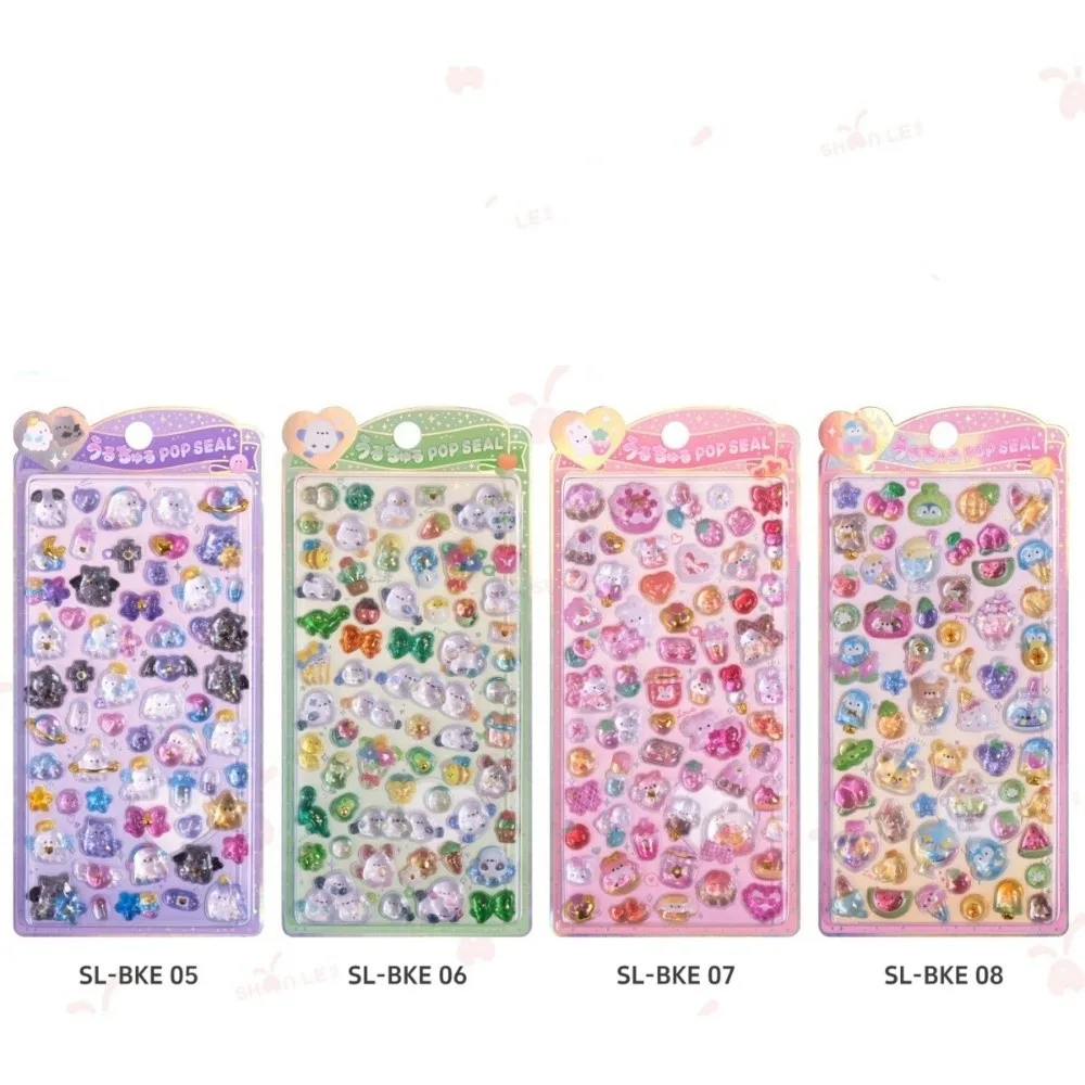 Embossed Animal 3D Crystal Sticker DIY Crafts Melody 3D Relief Stiers Drop Particle Decal PVC Cartoon Animal Sticker
Embossed Animal 3D Crystal Sticker DIY Crafts Melody 3D Relief Stiers Drop Particle Decal PVC Cartoon Animal Sticker