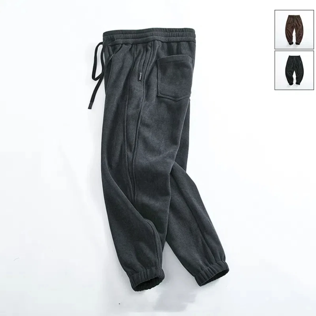 Утолщенные флисовые теплые тяжелые брюки-карго, мужские приталенные вельветовые брюки-шаровары с эластичной резинкой на талии и завязками на талии
Утолщенные флисовые теплые тяжелые брюки-карго, мужские приталенные вельветовые брюки-шаровары с эластичной резинкой на талии и завязками на талии