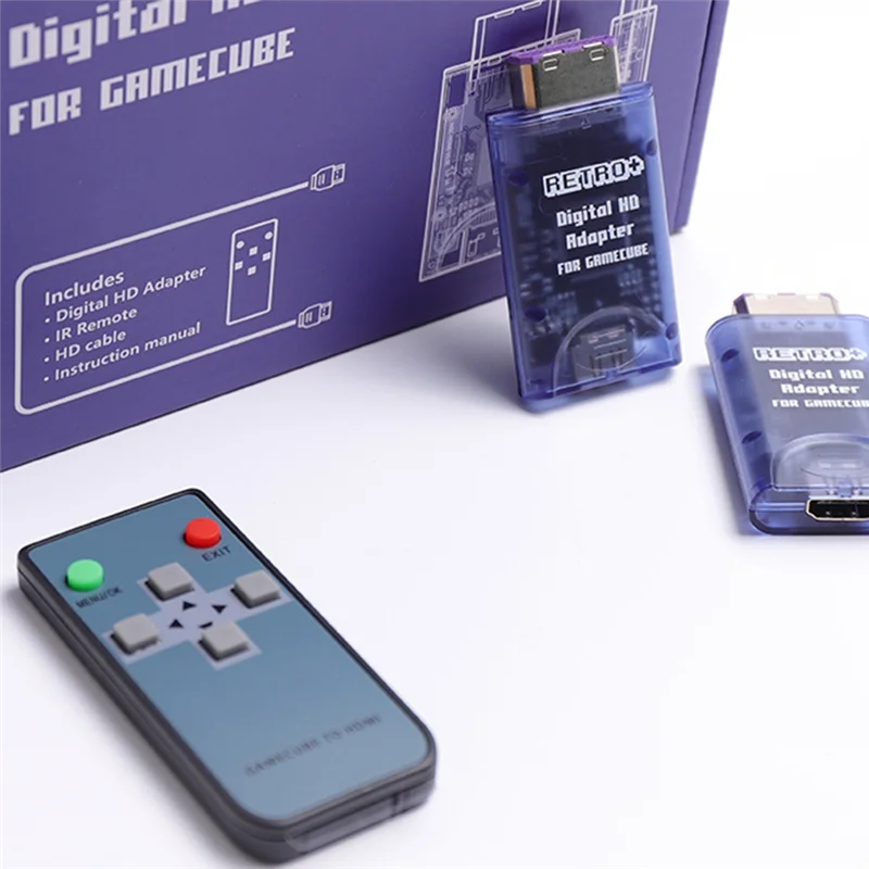 Well Made-Retroplus Tech Digital-совместимый адаптер для Nintendo Gamecube-совместимый линейный дублер для преобразователя NGC Ea
Well Made-Retroplus Tech Digital-совместимый адаптер для Nintendo Gamecube-совместимый линейный дублер для преобразователя NGC Ea