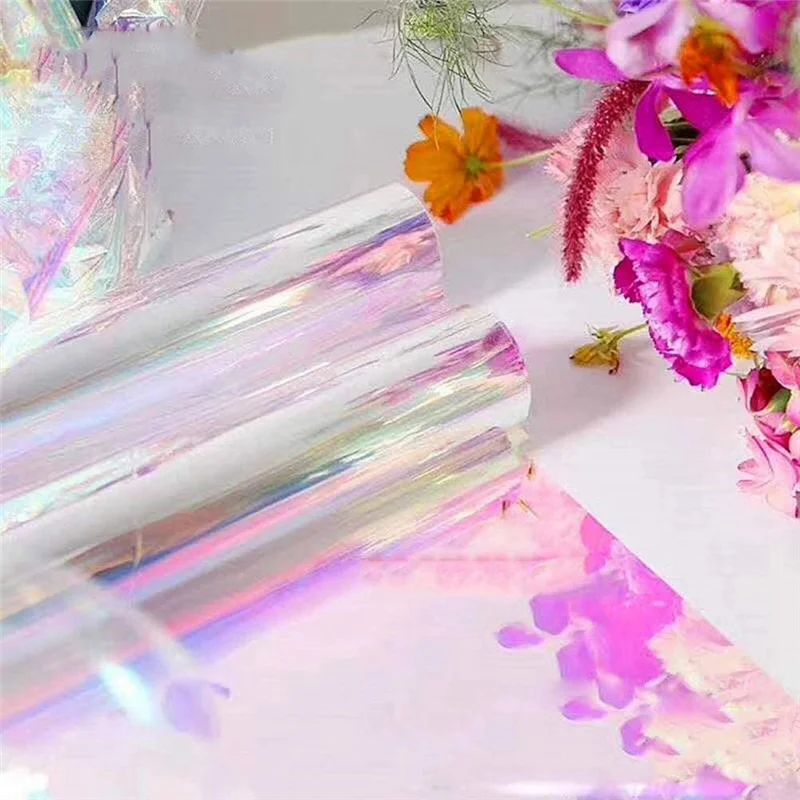 B23B 80 Pieces 59 Cm X 57 Cm Cellophane Wrap Paper Iridescent Film Gift Wrap Rainbow Flower Wrapping Packaging Paper Come
B23B 80 Pieces 59 Cm X 57 Cm Cellophane Wrap Paper Iridescent Film Gift Wrap Rainbow Flower Wrapping Packaging Paper Come