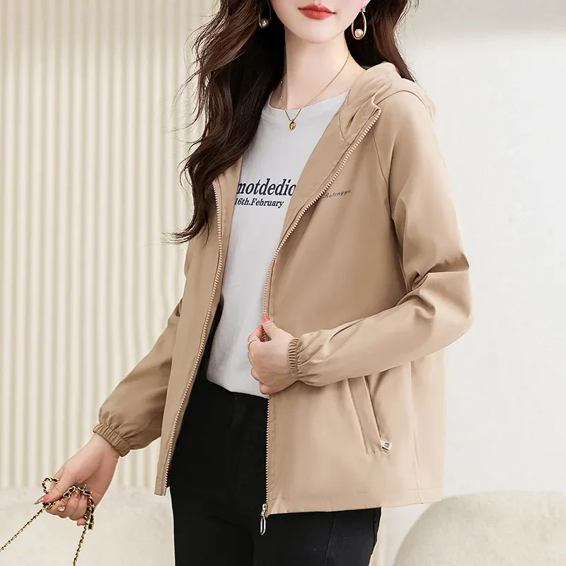 Double Jacket Women's 2024 Spring Autumn New Jacket Korean Wave Loose Outerwear Short Hooded Large Size Female Fashion Overcoat
Double Jacket Women's 2024 Spring Autumn New Jacket Korean Wave Loose Outerwear Short Hooded Large Size Female Fashion Overcoat