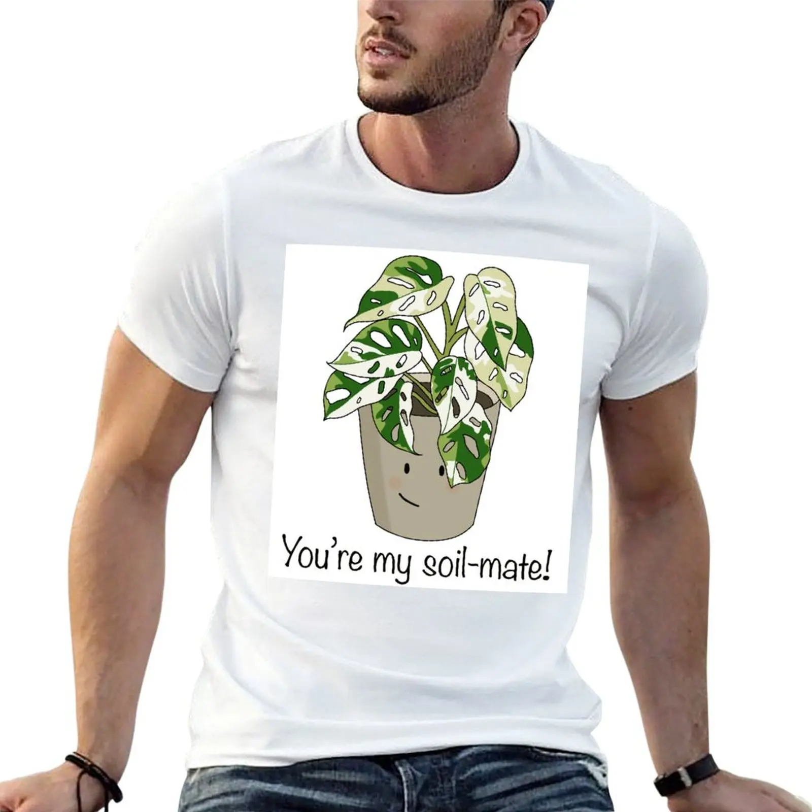 Monstera Deliciosa Variegata (White Monstera) T-Shirt man t shirt luxury man t shirt designer cotton tshirt 100% T-shirt
Monstera Deliciosa Variegata (White Monstera) T-Shirt man t shirt luxury man t shirt designer cotton tshirt 100% T-shirt