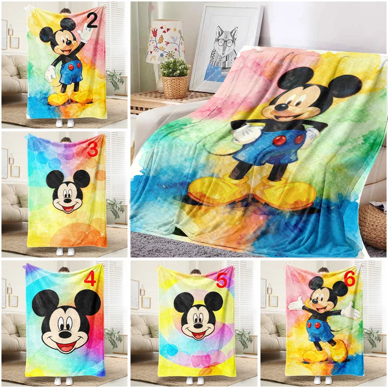 Disney Mickey Mouse Watercolor Blanket Soft Flannel Throw Sofa Bed Cover for Kids Adults Gift
Disney Mickey Mouse Watercolor Blanket Soft Flannel Throw Sofa Bed Cover for Kids Adults Gift