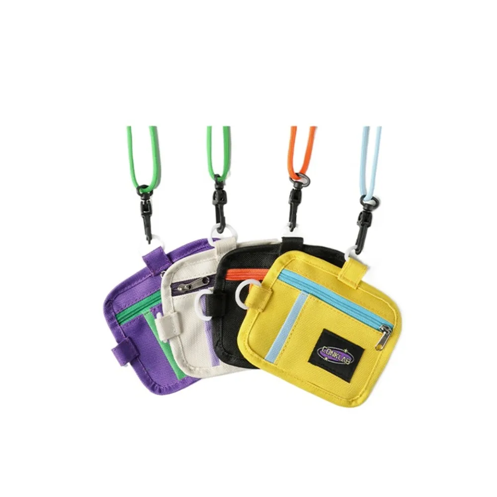 Nylon lightweight single-shoulder bag, ID bag, hand-held portable, color-blocking waterproof neck-hanging wallet
Nylon lightweight single-shoulder bag, ID bag, hand-held portable, color-blocking waterproof neck-hanging wallet
