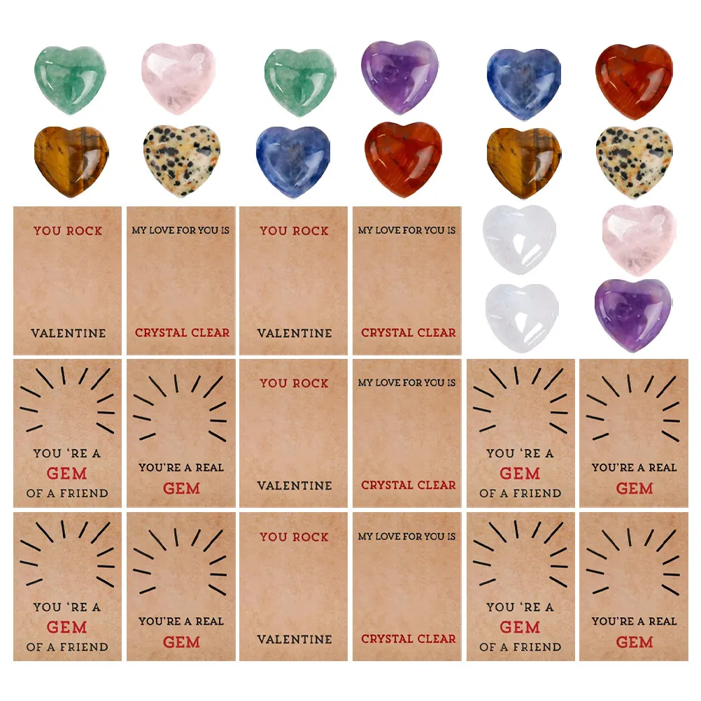 Kids Valentines Cards Heart Crystals Valentines Day Classroom Exchange Cards Bulk Kids Prizes Party Favor Valentine's Day Toys
Kids Valentines Cards Heart Crystals Valentines Day Classroom Exchange Cards Bulk Kids Prizes Party Favor Valentine's Day Toys