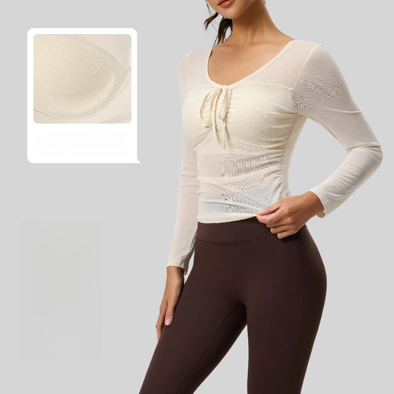 2026 NEW Women's Slim Fit Mesh Yoga Suit Fixed Cup Running Sports Fitness Clothes Breathable Workout Gym Fitness Running Suit
2026 NEW Women's Slim Fit Mesh Yoga Suit Fixed Cup Running Sports Fitness Clothes Breathable Workout Gym Fitness Running Suit