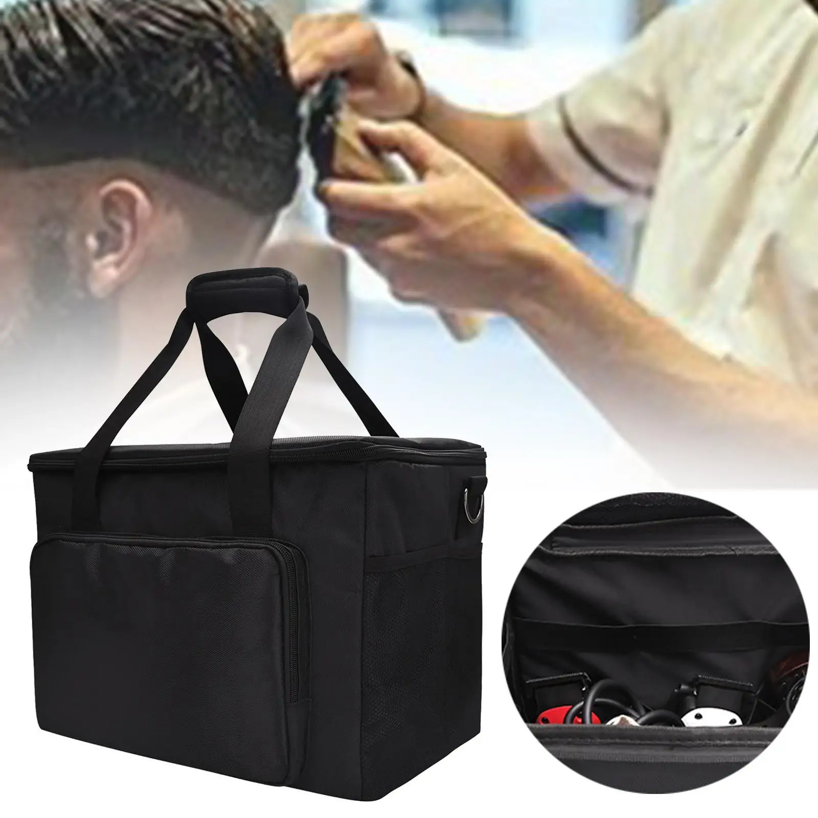 Hair Stylist Organizer Travel Hairdresser Bag Waterproof Portable Multipurpose Hairstyling Carry Case Hairdressing Tools Bag
Hair Stylist Organizer Travel Hairdresser Bag Waterproof Portable Multipurpose Hairstyling Carry Case Hairdressing Tools Bag