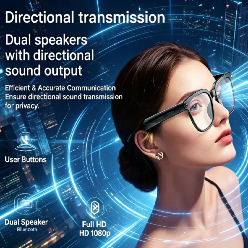 Photochromic AI Premium Smart Glasses 8K Camera Translate Bluetooth Calling Voice Assistant Multifunction Music Playe
Photochromic AI Premium Smart Glasses 8K Camera Translate Bluetooth Calling Voice Assistant Multifunction Music Playe