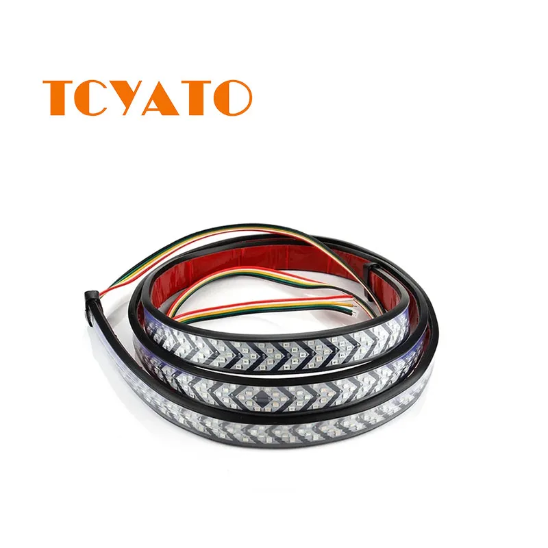 TCYATO Arrowhead pickup truck taillights with flowing high-mounted brake lights and dual-color LED light strips
TCYATO Arrowhead pickup truck taillights with flowing high-mounted brake lights and dual-color LED light strips