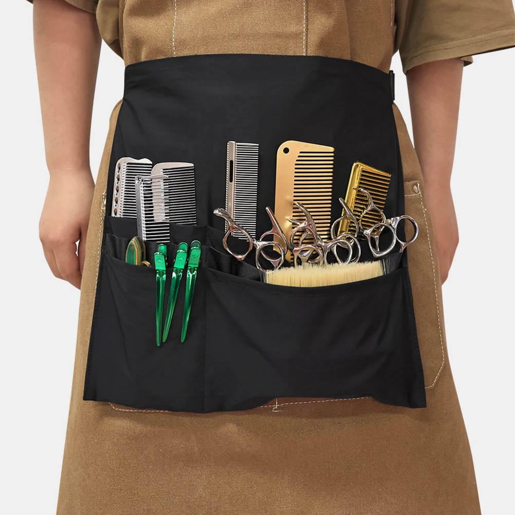 Hair Stylist Apron Women Black Classic Belt Adjustable Waistb Halflength Protection Durable Material Salon Tool Bag Scissor
Hair Stylist Apron Women Black Classic Belt Adjustable Waistb Halflength Protection Durable Material Salon Tool Bag Scissor