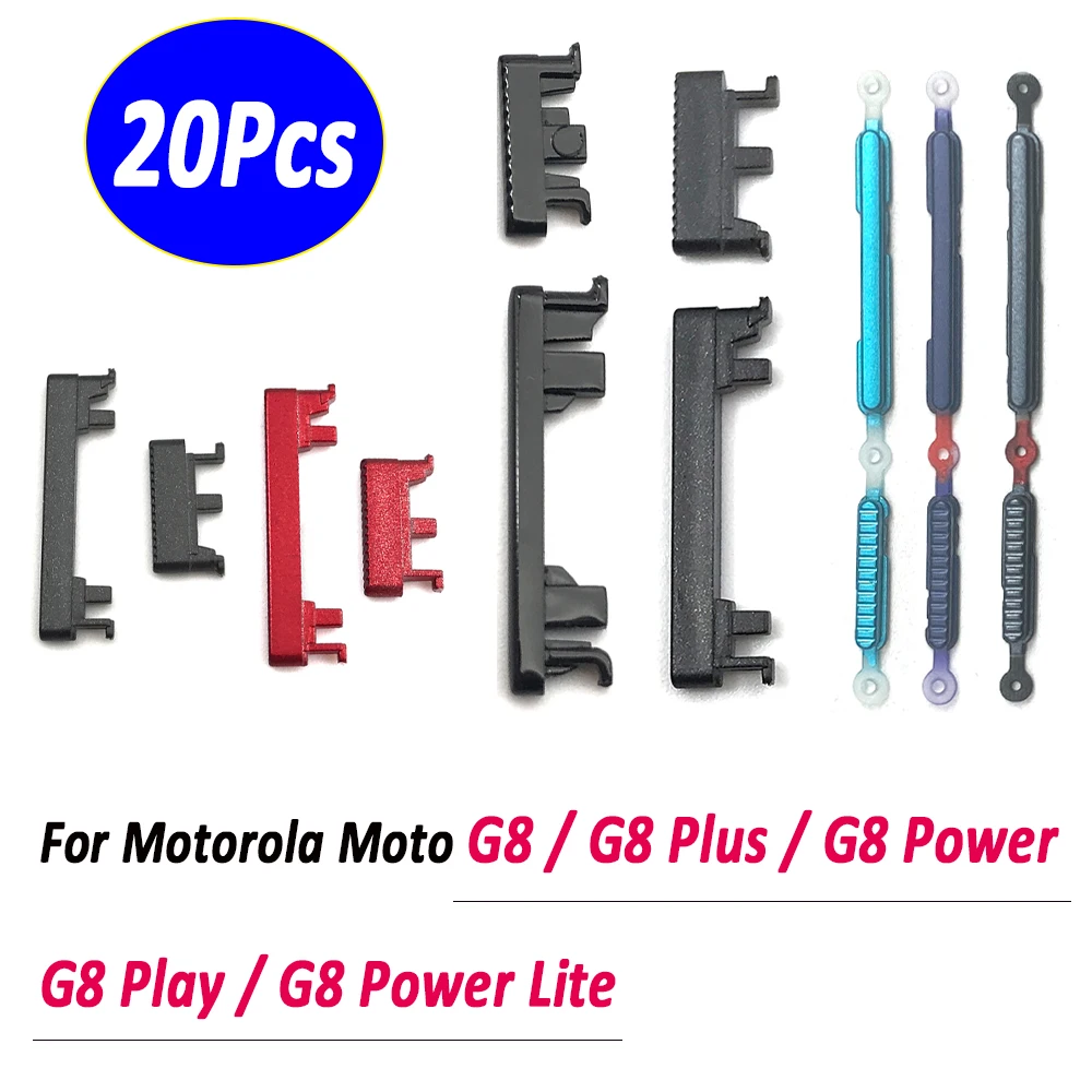 20 шт., новая кнопка для Motorola Moto G8 Power Lite G8 Play G8 Plus, боковая кнопка громкости + сменный комплект кнопок включения/выключения питания
20 шт., новая кнопка для Motorola Moto G8 Power Lite G8 Play G8 Plus, боковая кнопка громкости + сменный комплект кнопок включения/выключения питания