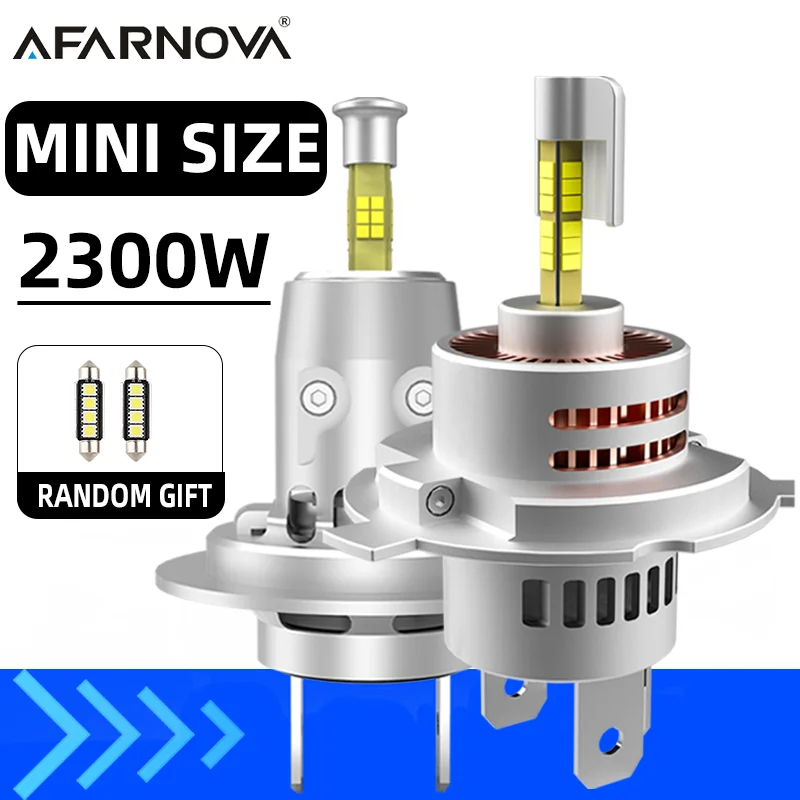 2300W H7 H4 LED 360 4 Sided 1:1 Plug and Play Bulbs For LED Car Headlamp 9054 CSP Turbo Canbus No Errors 6000K 12V Super Power
2300W H7 H4 LED 360 4 Sided 1:1 Plug and Play Bulbs For LED Car Headlamp 9054 CSP Turbo Canbus No Errors 6000K 12V Super Power