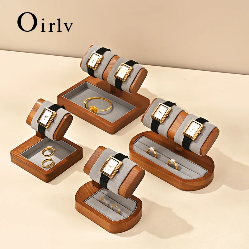 Oirlv Watch Display Stand Wooden Watch Storage Organizer Stand Ring Jewelry Holder Display for Wrist Watch Jewelry Display Rack
Oirlv Watch Display Stand Wooden Watch Storage Organizer Stand Ring Jewelry Holder Display for Wrist Watch Jewelry Display Rack