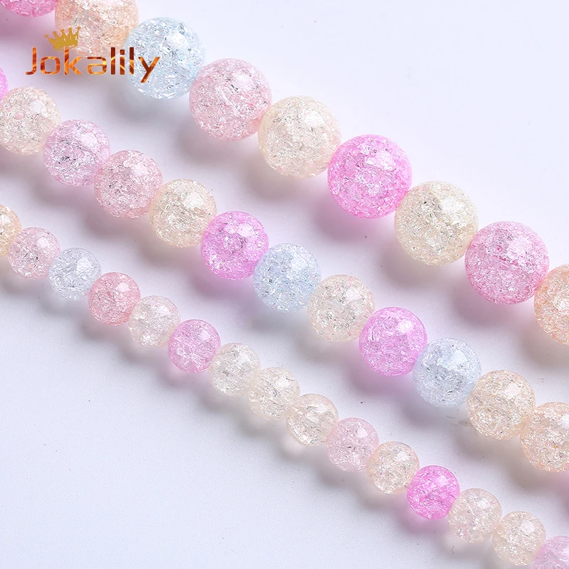 Mix Color Cracked Glass Beads Snow Vein Crystal Quartz Stone Loose Beads For Jewelry Making Diy Bracelets Necklaces 6 8 10mm 15"
Mix Color Cracked Glass Beads Snow Vein Crystal Quartz Stone Loose Beads For Jewelry Making Diy Bracelets Necklaces 6 8 10mm 15"