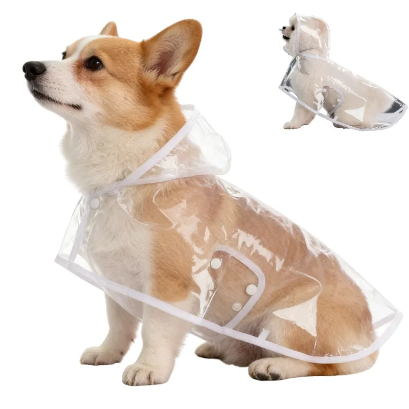 Waterproof Dog Rain Coat Cloak Belly Protection Outdoor Pet Jacket Windproof Lightweight Rainwear Small Puppy Teddy Shiba Walk
Waterproof Dog Rain Coat Cloak Belly Protection Outdoor Pet Jacket Windproof Lightweight Rainwear Small Puppy Teddy Shiba Walk