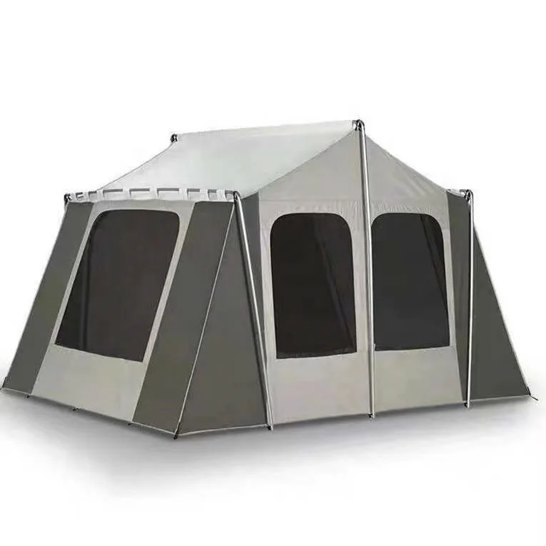 du-Mornngstar Hot Selling Custom Design Large Space Canvas Dome Tent With Awning for Outdoor Camping With Family#
du-Mornngstar Hot Selling Custom Design Large Space Canvas Dome Tent With Awning for Outdoor Camping With Family#