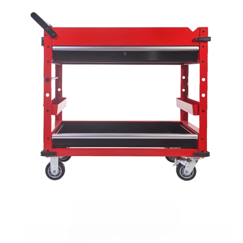 2-Layer tool cart 2-drawer multi-function workshop mobile tool cabinet auto repair
2-Layer tool cart 2-drawer multi-function workshop mobile tool cabinet auto repair
